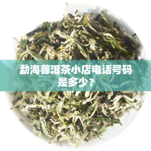 勐海普洱茶小店电话号码是多少？