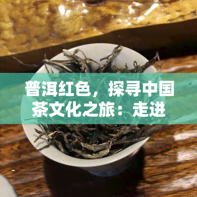 普洱红色，探寻中国茶文化之旅：走进普洱，品味红色韵味