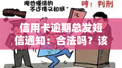 信用卡逾期总发短信通知：合法吗？该怎么办？