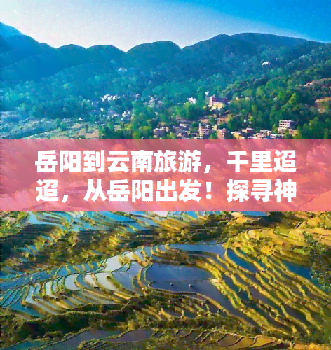 岳阳到云南旅游，千里迢迢，从岳阳出发！探寻神秘的云南之旅