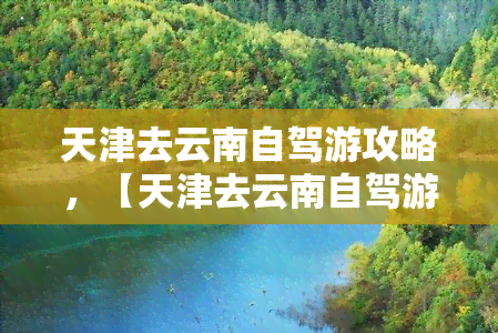 天津去云南自驾游攻略，【天津去云南自驾游】超详细路线规划及景点推荐