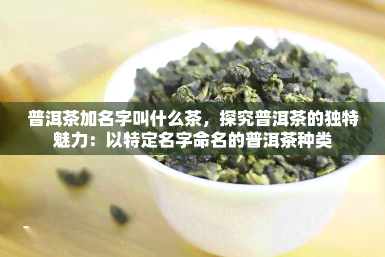 普洱茶加名字叫什么茶，探究普洱茶的独特魅力：以特定名字命名的普洱茶种类