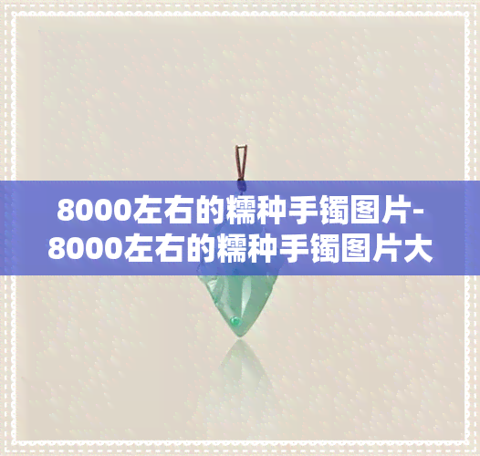 8000左右的糯种手镯图片-8000左右的糯种手镯图片大全