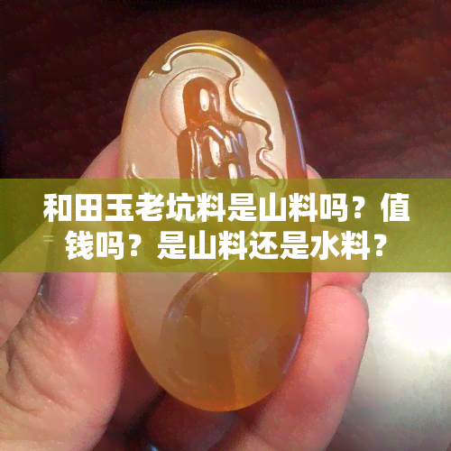 和田玉老坑料是山料吗？值钱吗？是山料还是水料？