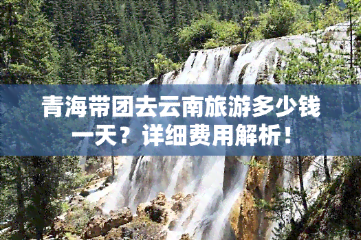 青海带团去云南旅游多少钱一天？详细费用解析！