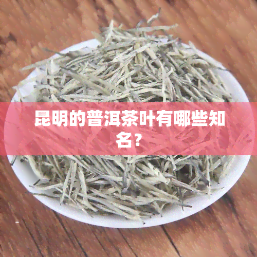 昆明的普洱茶叶有哪些知名？