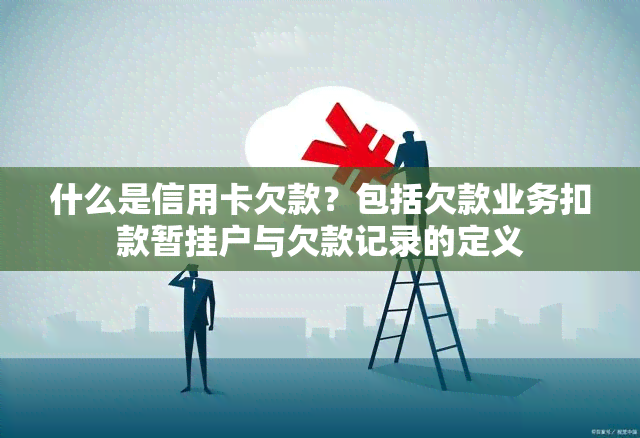 什么是信用卡欠款？包括欠款业务扣款暂挂户与欠款记录的定义