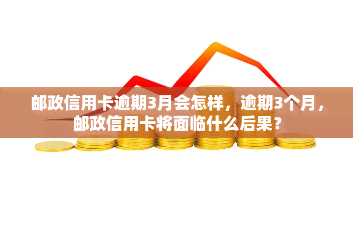 邮政信用卡逾期3月会怎样，逾期3个月，邮政信用卡将面临什么后果？