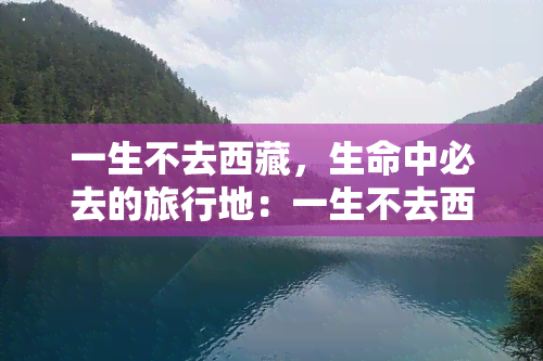 一生不去     ，生命中必去的旅行地：一生不去     ，何以见人生？