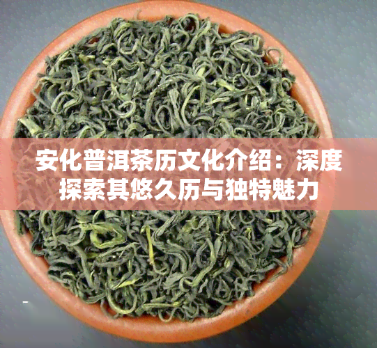 安化普洱茶历文化介绍：深度探索其悠久历与独特魅力