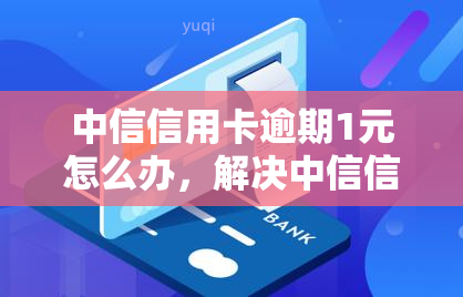 中信信用卡逾期1元怎么办，解决中信信用卡逾期1元的困扰，你需要知道这些方法