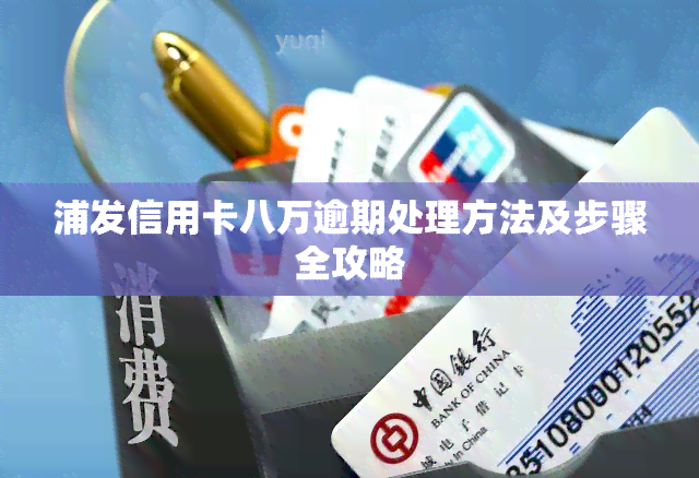 浦发信用卡八万逾期处理方法及步骤全攻略