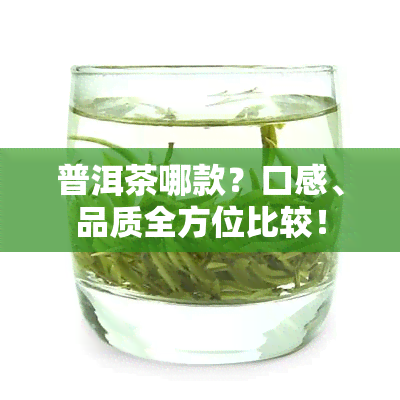 普洱茶哪款？口感、品质全方位比较！