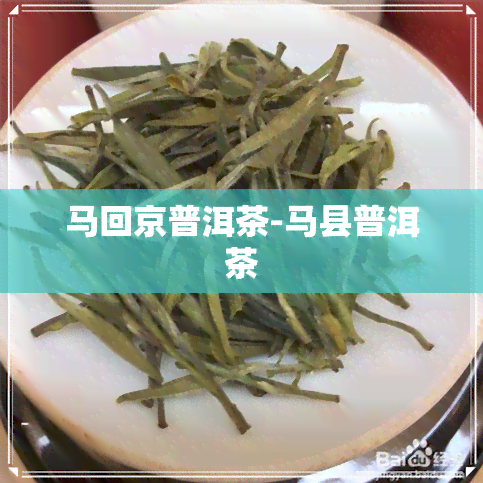 马回京普洱茶-马县普洱茶