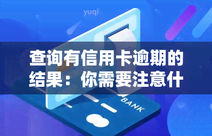 查询有信用卡逾期的结果：你需要注意什么？