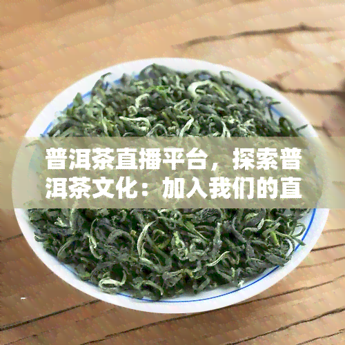 普洱茶直播平台，探索普洱茶文化：加入我们的直播平台，了解最新茶叶动态！