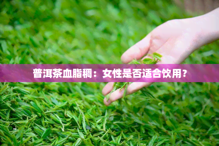 普洱茶血脂稠：女性是否适合饮用？