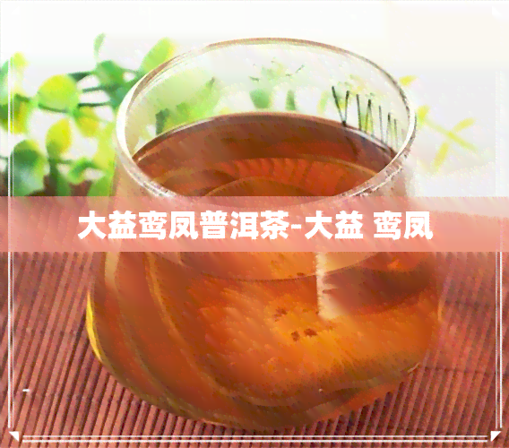 大益鸾凤普洱茶-大益 鸾凤