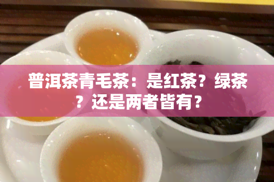 普洱茶青毛茶：是红茶？绿茶？还是两者皆有？