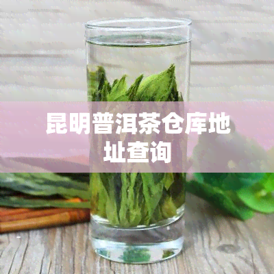 昆明普洱茶仓库地址查询