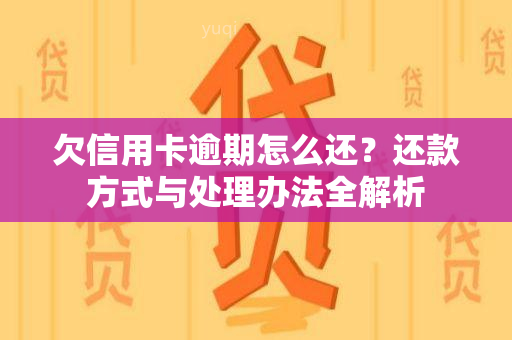 欠信用卡逾期怎么还？还款方式与处理办法全解析