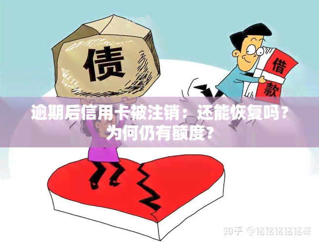 逾期后信用卡被注销：还能恢复吗？为何仍有额度？