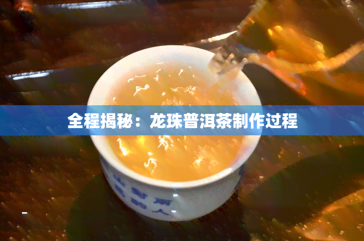 全程揭秘：龙珠普洱茶制作过程