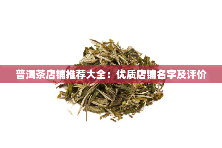 普洱茶店铺推荐大全：优质店铺名字及评价