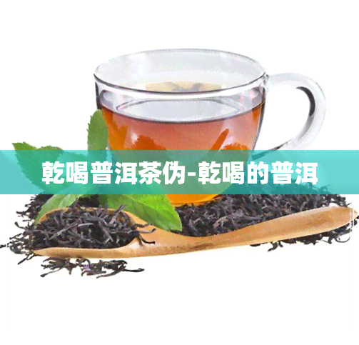 乾喝普洱茶伪-乾喝的普洱