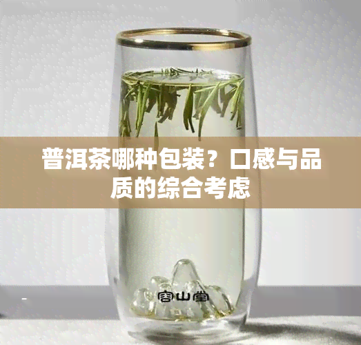 普洱茶哪种包装？口感与品质的综合考虑