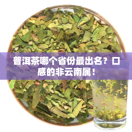 普洱茶哪个省份最出名？口感的非云南属！