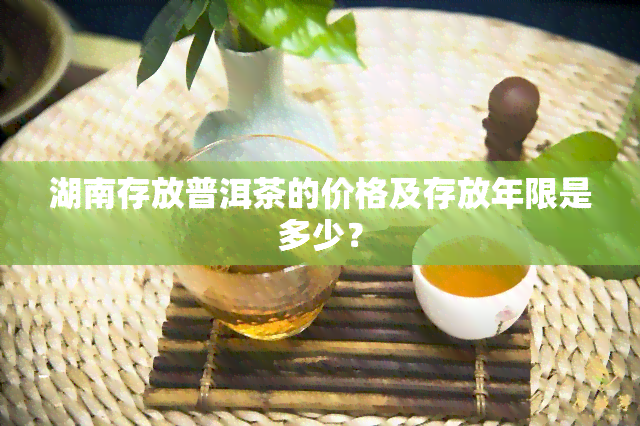 湖南存放普洱茶的价格及存放年限是多少？