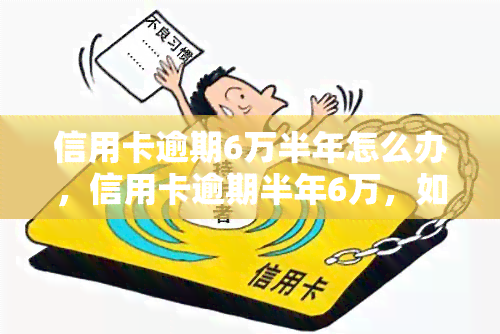 信用卡逾期6万半年怎么办，信用卡逾期半年6万，如何解决？