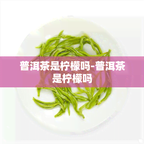 普洱茶是柠檬吗-普洱茶是柠檬吗