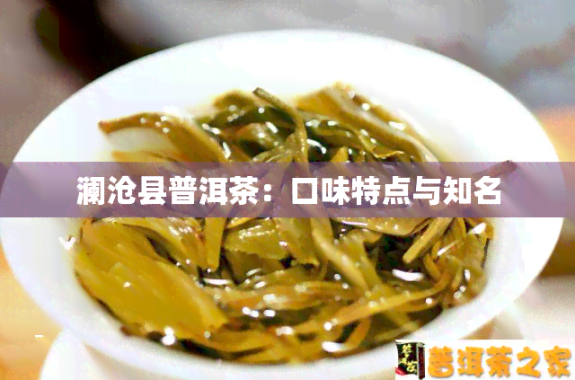 澜沧县普洱茶：口味特点与知名