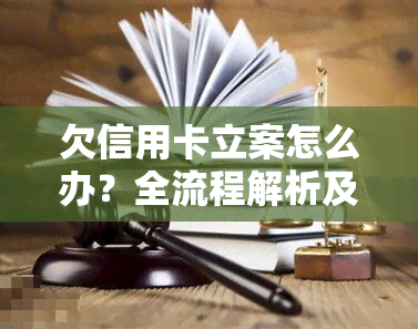 欠信用卡立案怎么办？全流程解析及可能的法律后果