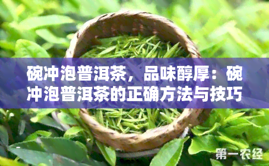 碗冲泡普洱茶，品味醇厚：碗冲泡普洱茶的正确方法与技巧