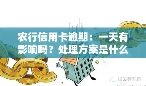 农行信用卡逾期：一天有影响吗？处理方案是什么？