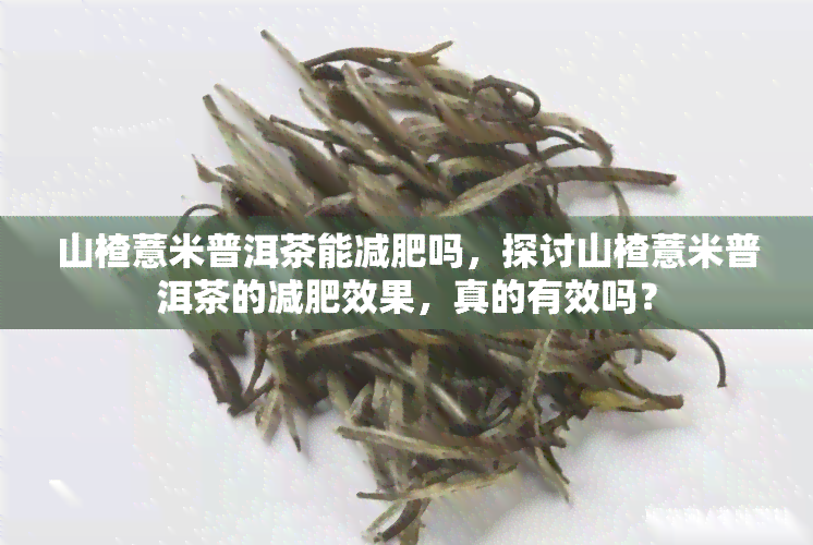 山楂薏米普洱茶能减肥吗，探讨山楂薏米普洱茶的减肥效果，真的有效吗？