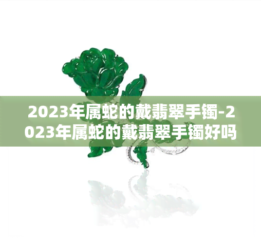 2023年属蛇的戴翡翠手镯-2023年属蛇的戴翡翠手镯好吗