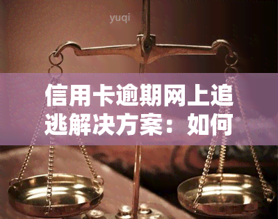 信用卡逾期网上追逃解决方案：如何应对欠款被追捕的问题？