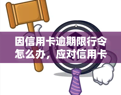 因信用卡逾期限行令怎么办，应对信用卡逾期：解决办法和策略