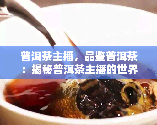 普洱茶主播，品鉴普洱茶：揭秘普洱茶主播的世界