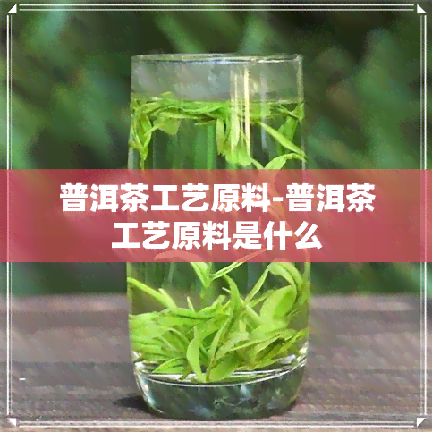 普洱茶工艺原料-普洱茶工艺原料是什么