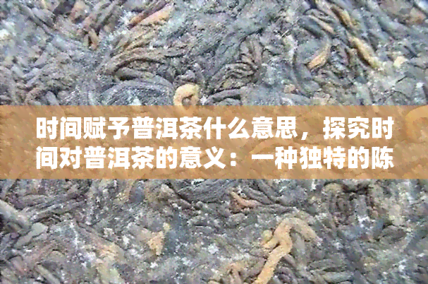 时间赋予普洱茶什么意思，探究时间对普洱茶的意义：一种独特的陈化过程