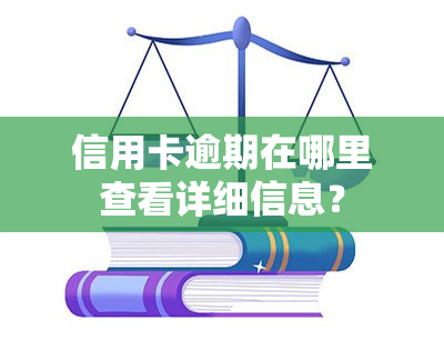 信用卡逾期在哪里查看详细信息？