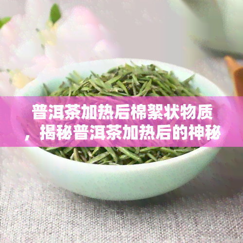 普洱茶加热后棉絮状物质，揭秘普洱茶加热后的神秘现象：棉絮状物质的来源与作用