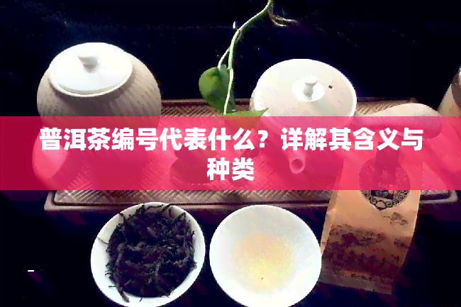 普洱茶编号代表什么？详解其含义与种类