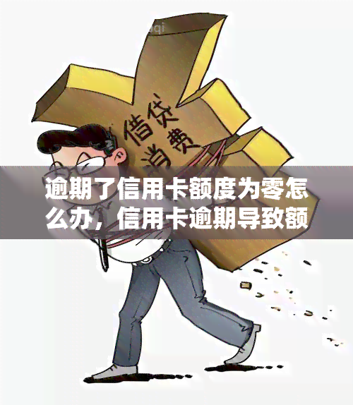 逾期了信用卡额度为零怎么办，信用卡逾期导致额度变为零，如何解决？