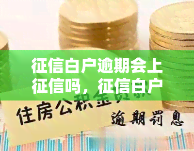 白户逾期会上吗，白户逾期是否会上？你需要了解的真相